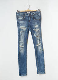 Blugi cu croială slim albastru VERO MODA femme