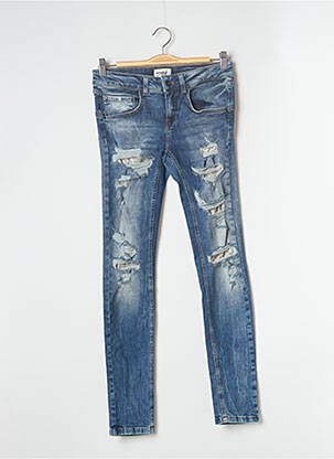 Blugi cu croială slim albastru VERO MODA femeie