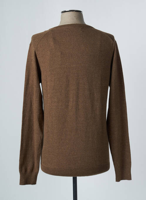 Vestă cu mâneci lungi maro BRUCE & BUTLER  bărbat