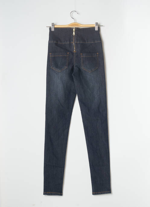 Blugi cu croială slim albastru PIECES femeie