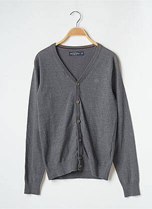 Vestă cu mâneci lungi gri BRUCE & BUTLER  bărbat