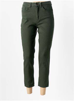 Blugi croială mom verde ONLY femeie