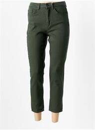Blugi croială mom verde ONLY femme