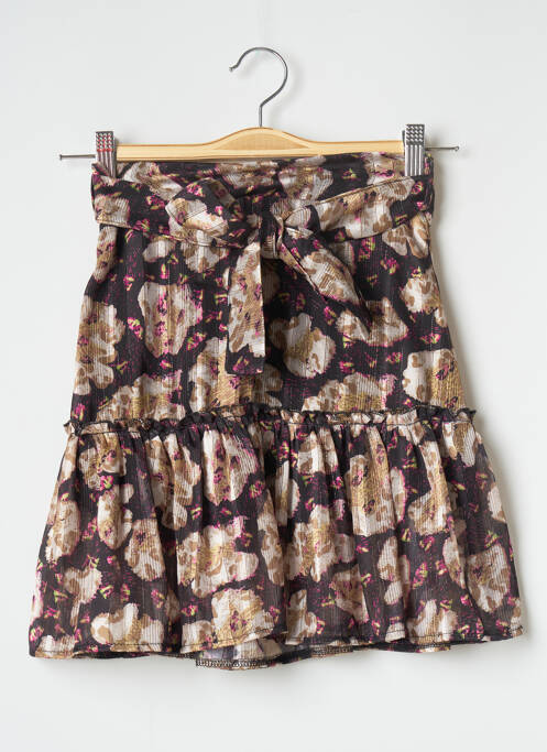 Fustă scurtă negru FOUDRE BY AURELIE VAN DAELEN femeie