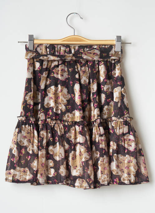 Fustă scurtă negru FOUDRE BY AURELIE VAN DAELEN femeie