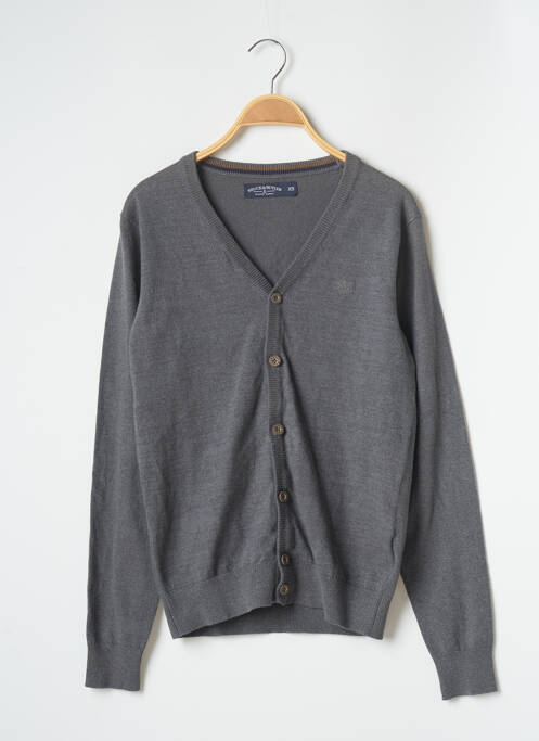 Vestă cu mâneci lungi gri BRUCE & BUTLER  bărbat