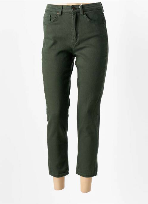 Blugi croială Mom verde ONLY femeie