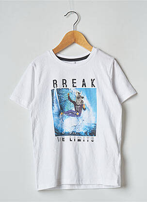 Tricou alb NAME IT fată