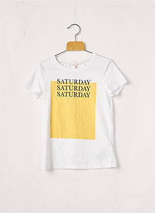 Tricou alb ONLY fată