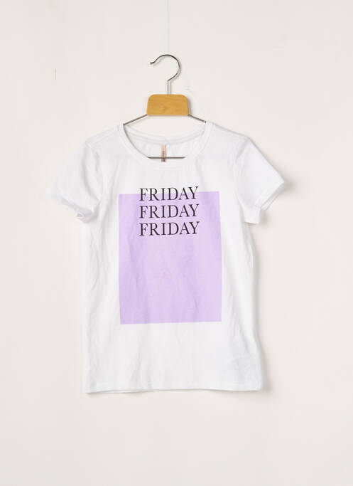 Tricou alb ONLY fată