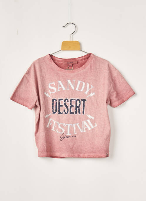 Tricou roz GARCIA fată