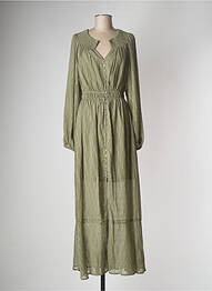 Rochie lungă verde GUESS femeie