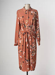 Rochie midi maro VERO MODA femme