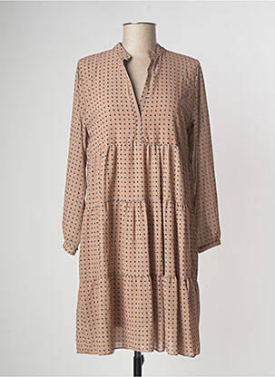 Rochie midi bej ZABAIONE femeie