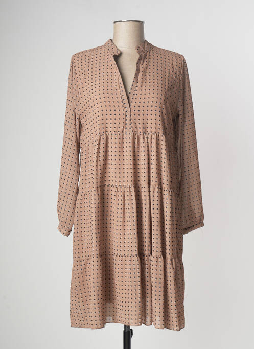 Rochie midi bej ZABAIONE femeie