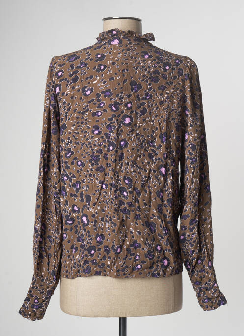 Cămașă maro VERO MODA femeie