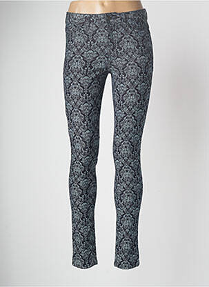 Pantalon slim albastru PIECES femeie