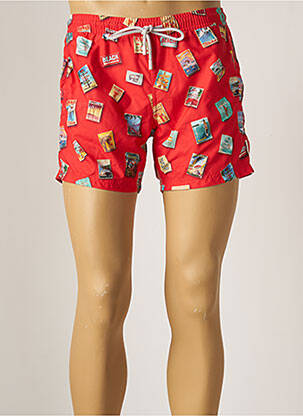 Șort de baie roșu BRUCE & BUTLER  bărbat