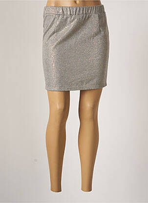 Fustă scurtă gri VERO MODA femeie