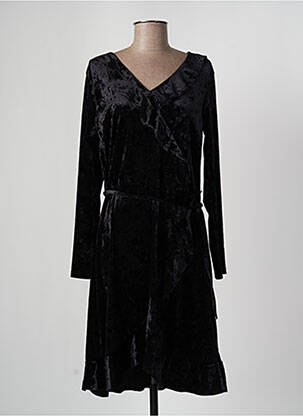 Rochie midi negru FRANSA femeie