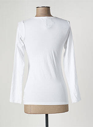 Tricou alb PUNKY FISH femeie