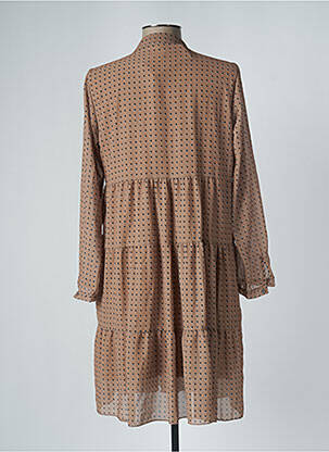 Rochie midi maro ZABAIONE femeie