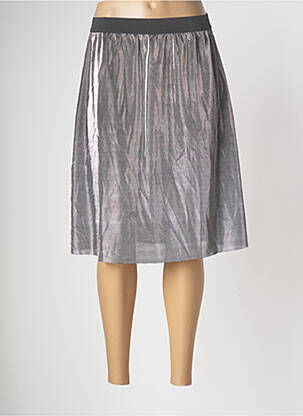 Fustă midi negru JACQUELINE DE YONG femeie