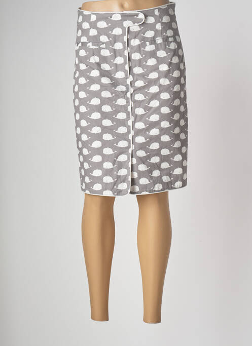 Fustă scurtă gri FLAIR femeie