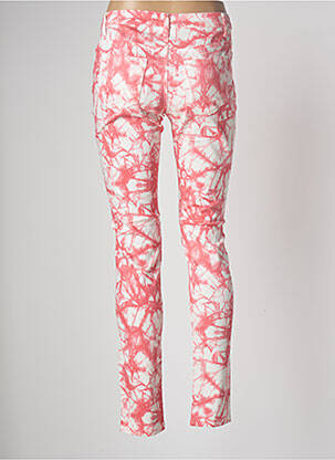 Pantalon slim roz PIECES femeie