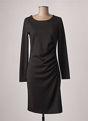 Rochie midi negru FRANSA femeie