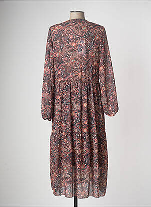 Rochie midi maro HAILYS femeie