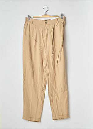 Pantalon chino bej OPUS femeie
