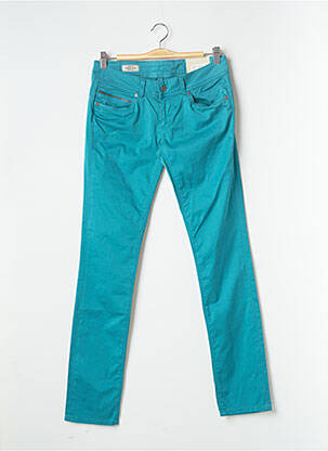 Pantalon slim verde PEPE femeie