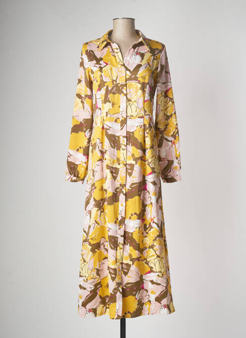 Rochie lungă galben VILA femeie