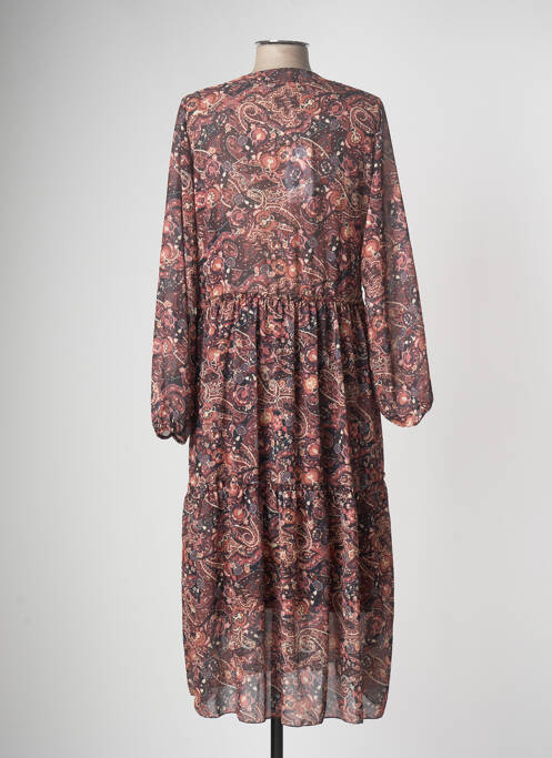 Rochie midi maro HAILYS femeie