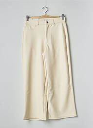 Pantalon drept alb ONLY femeie