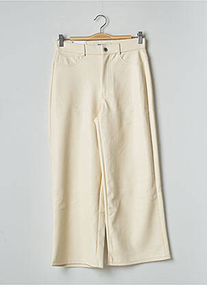 Pantalon drept alb ONLY femeie