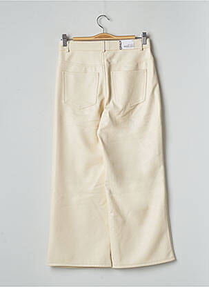 Pantalon drept alb ONLY femeie