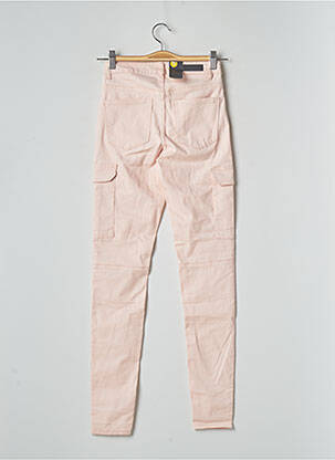 Pantalon cargo roz PIECES femeie