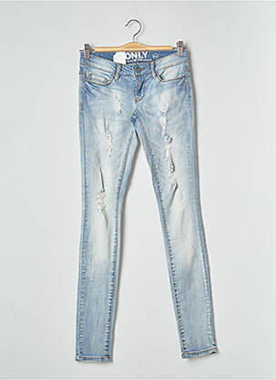 Blugi skinny albastru ONLY femeie