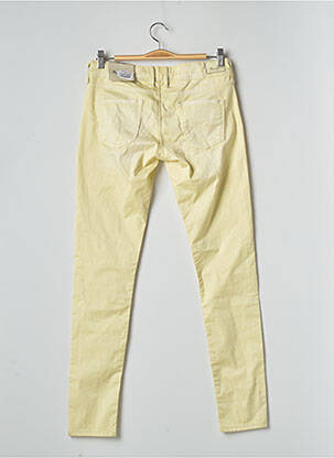 Pantalon slim galben PEPE femeie