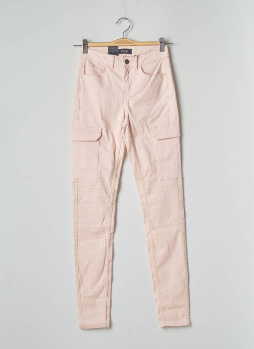 Pantalon cargo roz PIECES femeie