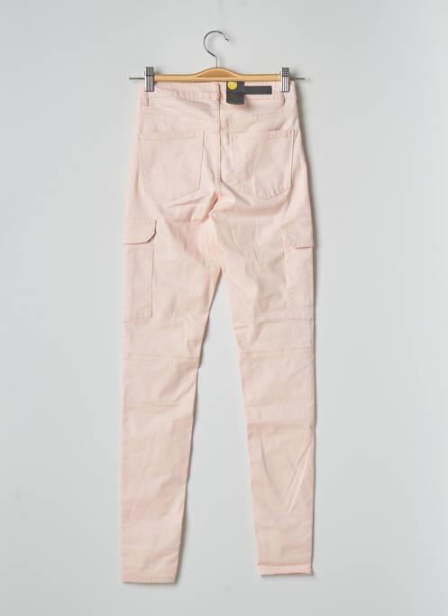 Pantalon cargo roz PIECES femeie