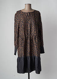 Rochie midi maro NÜ femeie