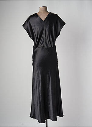Rochie midi negru ASTRID BLACK LABEL femeie
