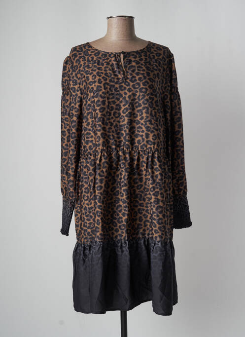 Rochie midi maro NÜ femeie