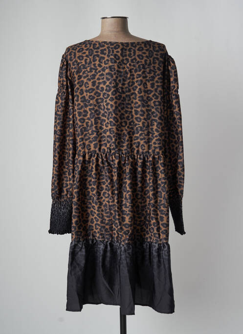 Rochie midi maro NÜ femeie