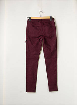 Pantalon cargo roșu VERO MODA femeie