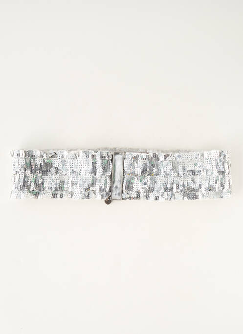 Curea argintiu PIECES femeie