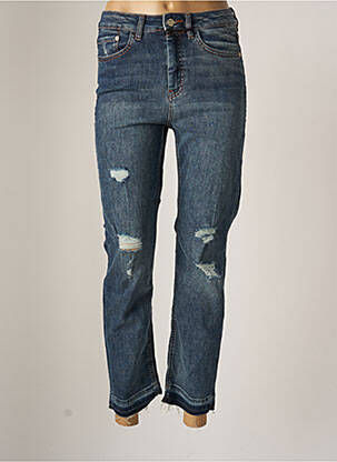 Blugi cu croială slim albastru MANGO femeie